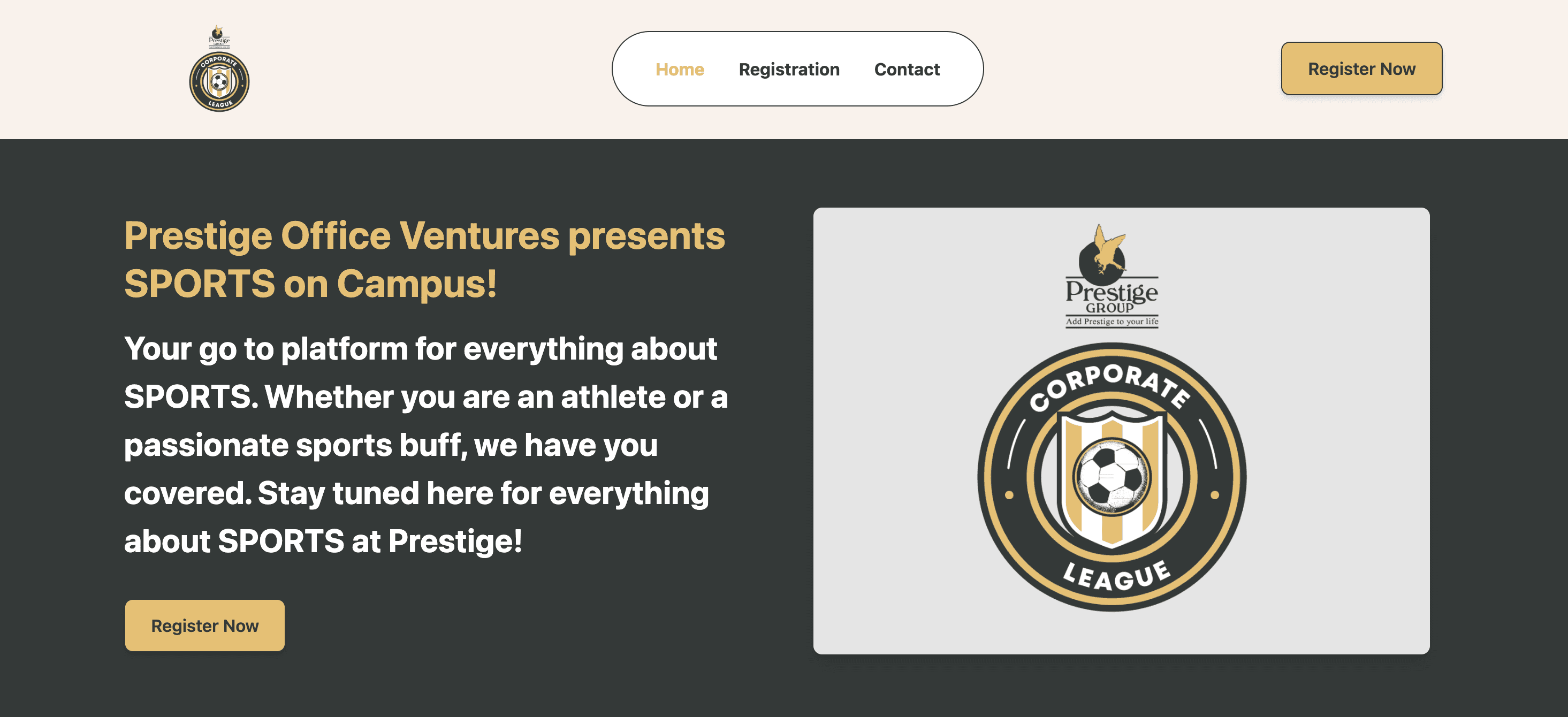 Prestige Sports screenshot