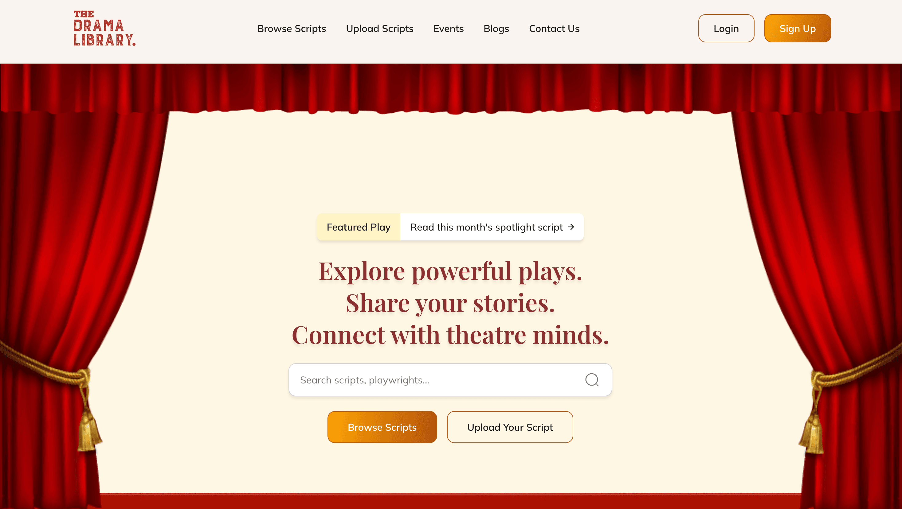 The Drama Library screenshot